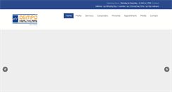 Desktop Screenshot of dempohealthcare.com